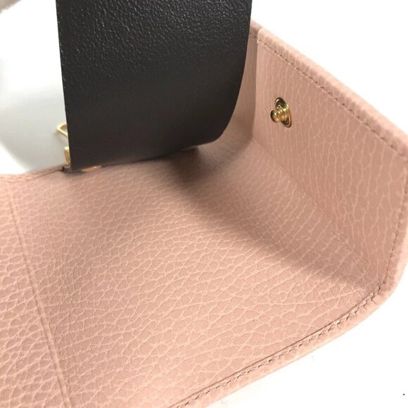 GUCCI 456118 GG Marmot Double G 6-Ring Key Case Leather pink - Picture 5 of 14